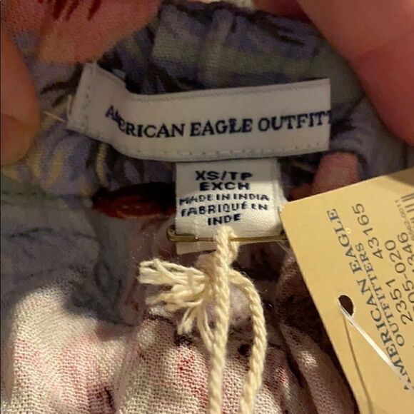 NEW American Eagle Green Floral Mini Skirt XS - Picture 3 of 4